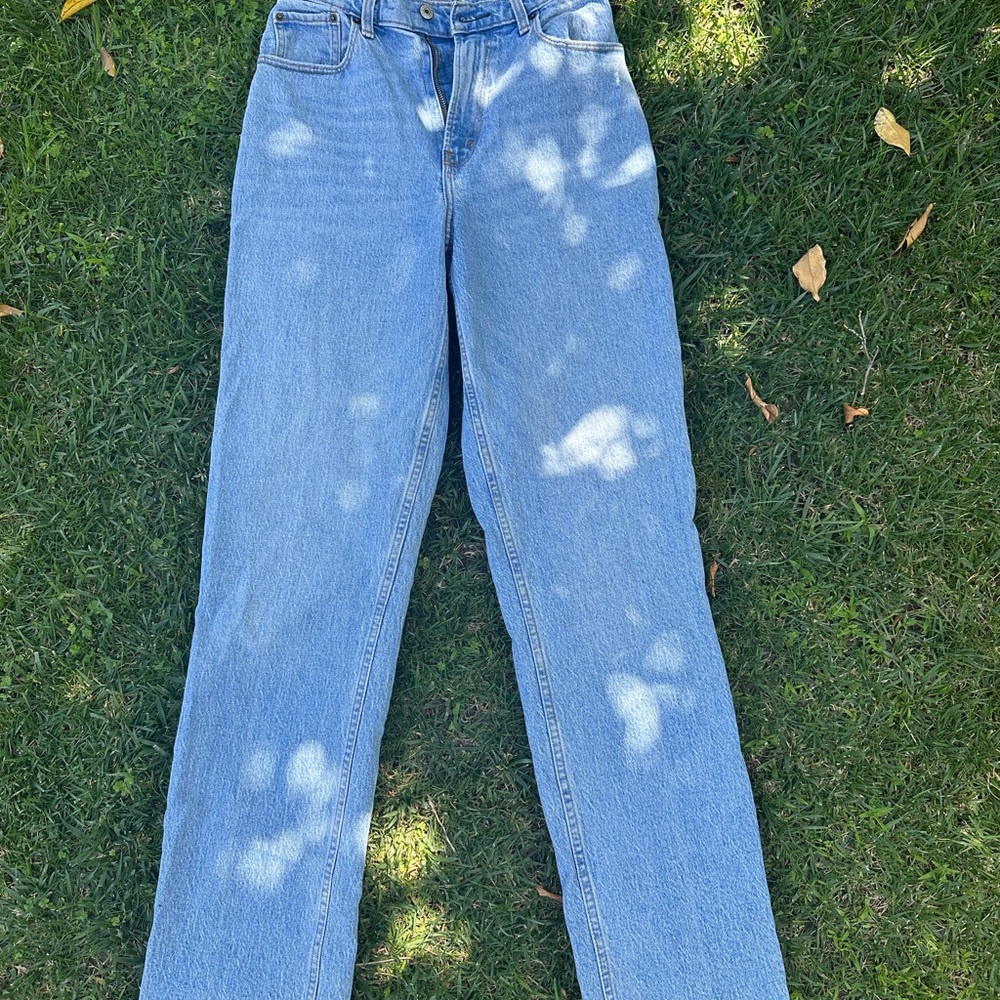 Abercrombie & Fitch 90s Straight Ultra High Rise Jeans
